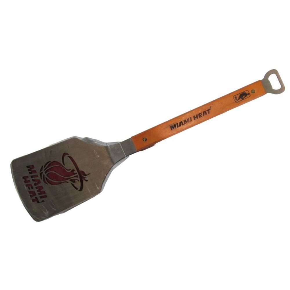 NBA Miami Heat Sportula Stainless Steel Grilling Spatula by YouTheFan